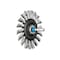 Pferd Mounted Knot Wheel, .014 Ss 1/4 Shank, 3 82921 - alternate 1